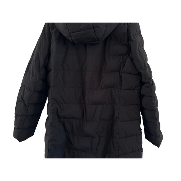 Michael Kors Black Puffer Coat Light Weight Down Fill Jacket Parka XL Women READ - Picture 8 of 16